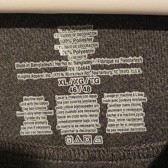 Knights Apparel Men's North Carolina Tar Heels Quarter Zip Pull Over Size XL - Picture 5 of 6